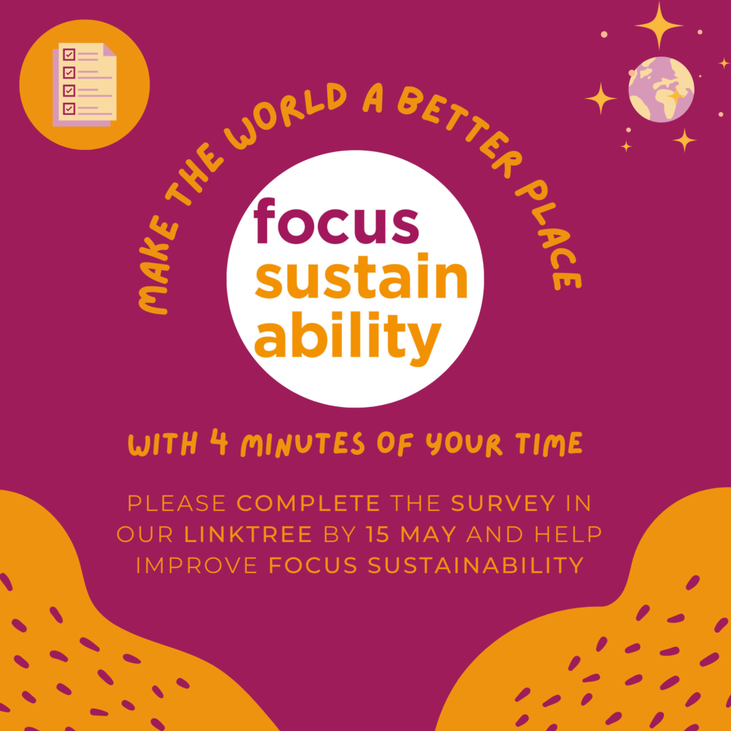 Focus Sustainability Umfrage (7 × 7 Zoll)